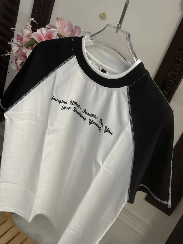 Black_White_Cotton_Raglan_Sleeve_Graphic_T_Shirt_For_Men