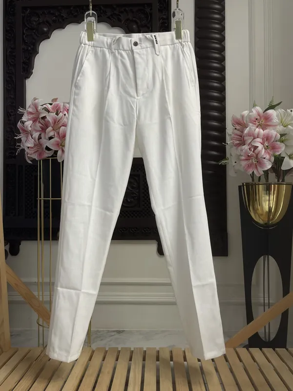 White_linen__High_Waist_Tapered_Trousers_For_Men