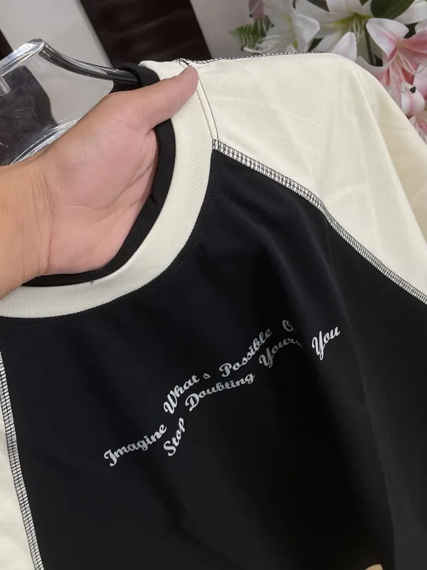 Black_White_Cotton_Raglan_Sleeve_Graphic_T_Shirt_For_Men