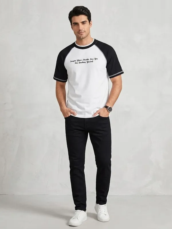 Black_White_Cotton_Raglan_Sleeve_Motivational_Graphic_T_Shirt_For_Men