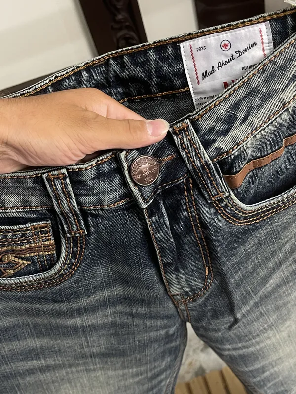 Blue_Denim_Flared_Jeans_For_men