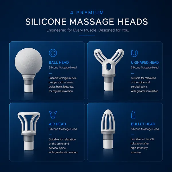 VIP_PulseCore_Massage_Gun_|_Compact,_Powerful_&_Quiet_|_Multicolor
