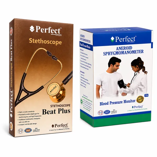 Clinical_Pro_Kit_|_Perfect_Beat_Plus_Stethoscope_•_Perfect_Aneroid_Sphygmomanometer
