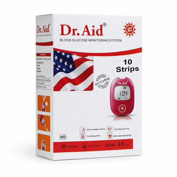 Dr_Aid_Blood_Glucose_Monitoring_System_With_10_Test_Strips