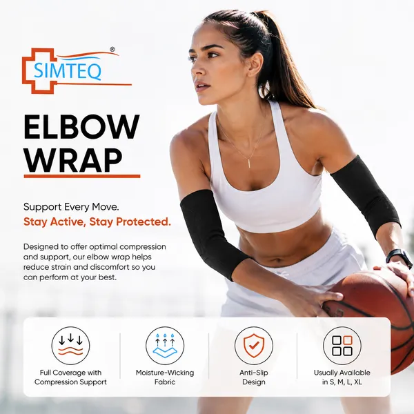Simteq_Black_Elastic_Elbow_Support_Wrap_For_Joint_Pain_Pack_Of_2