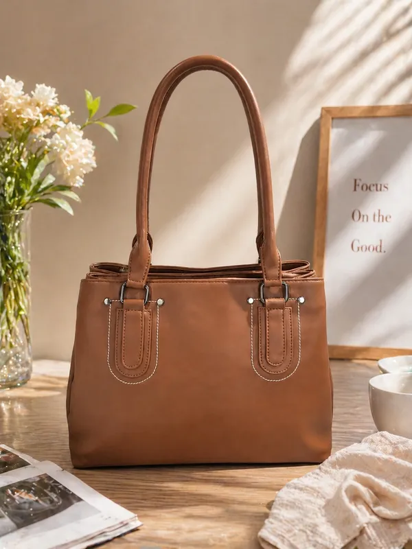 Brown_Faux_Leather_Tote_Handbag_with_Dual_Compartments