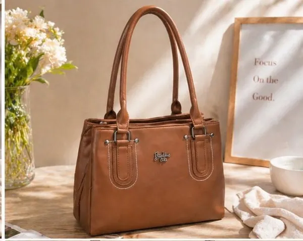 Brown_Faux_Leather_Tote_Handbag_with_Dual_Compartments