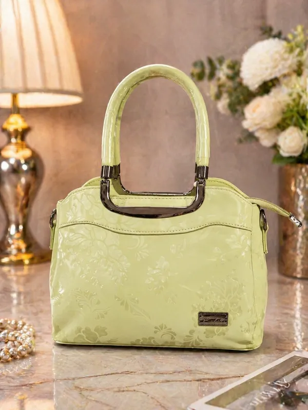 Elegant_Light_Green_Embossed_Patent_Handbag_for_Women