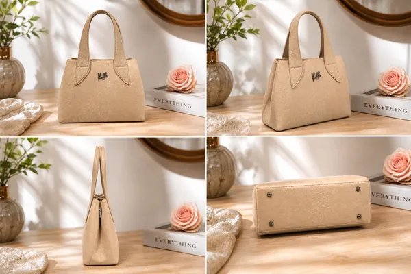 Elegant_Beige_Textured_Handbag_with_Metal_Logo