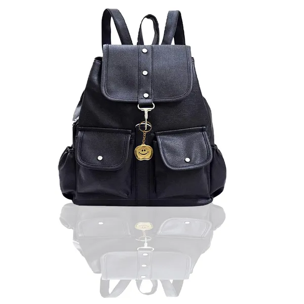 Black_Multi_And_Pocket_Drawstring_Backpack_With_Smiley_Charm