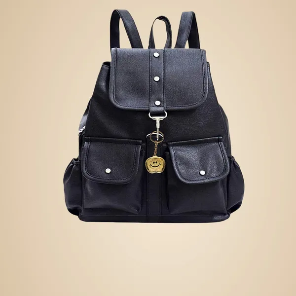 Black_Multi_And_Pocket_Drawstring_Backpack_With_Smiley_Charm