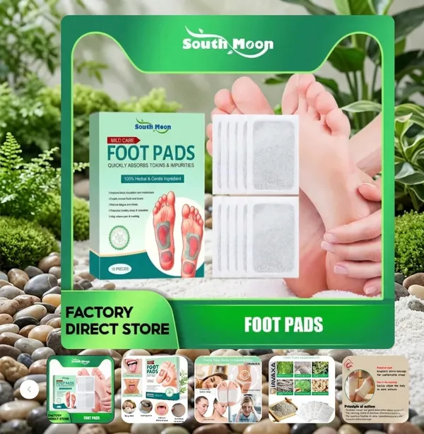 South_Moon_Detox_Foot_Pads_Toxin_Absorbing_Pads_10_Pairs