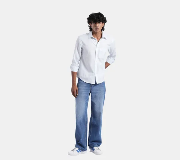 PInstripe_ice_blue_Shirt_Regular_Fit