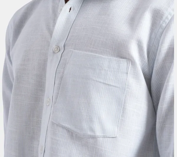 PInstripe_ice_blue_Shirt_Regular_Fit
