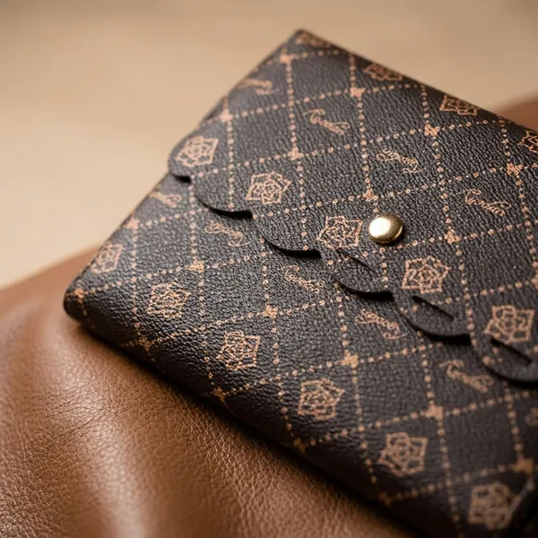 Brown_Patterned_Fabric_Wallet_With_Button_Closure_For_Women