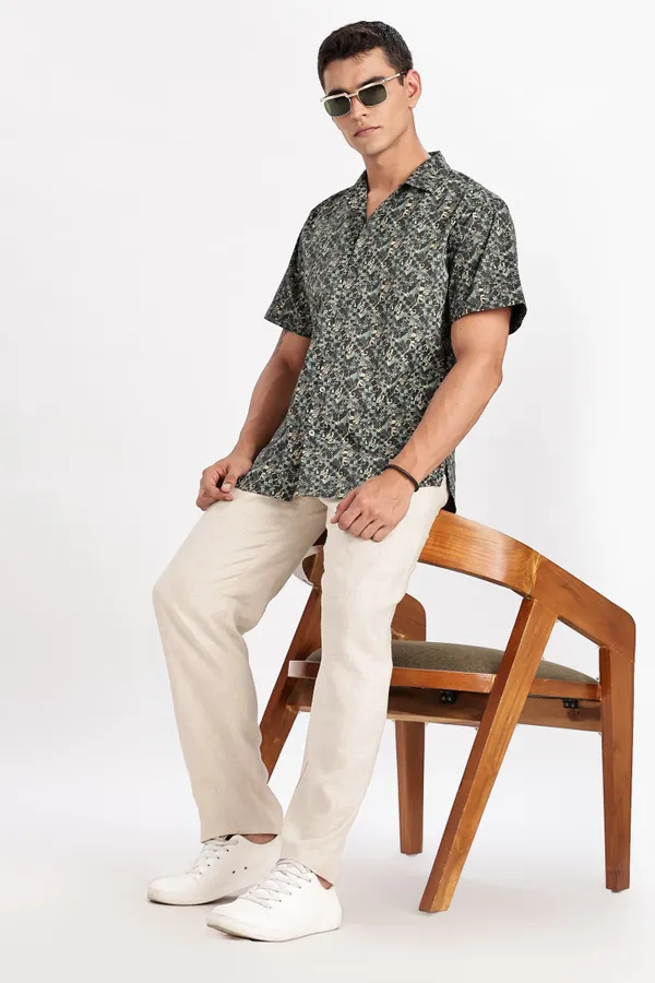 Black_Solid_Cotton_Shirt_For_Men