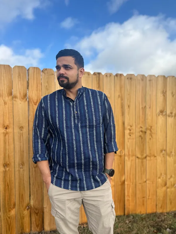 Blue_Solid_Cotton_Kurta_For_Men