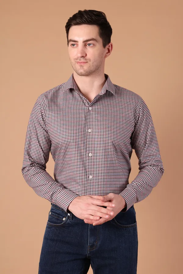 Grey_Check_Cotton_Shirt_For_Men