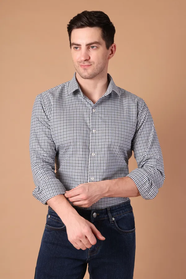 Blue_Check_Cotton_Shirt_For_Men