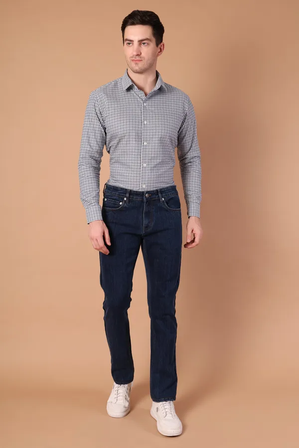 Blue_Check_Cotton_Shirt_For_Men