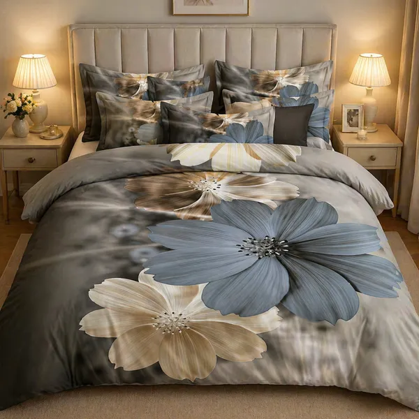 7D_Digital_Print_Glace_Cotton_Double_Bed_King_Size_With_Flat_Double_Bedsheet_&_2_Pillow_Covers_|_Soft_Lightweight_All_Season_Bedding_Set__90X100