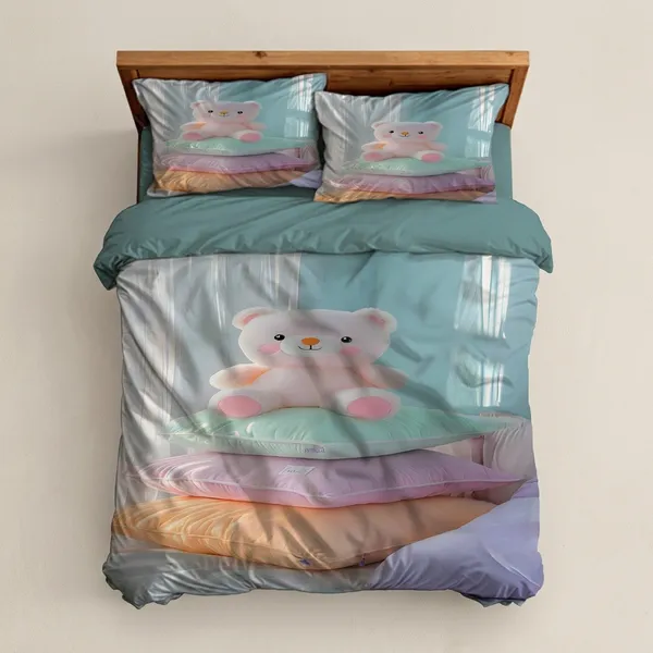 7D_Digital_Print_Glace_Cotton_Double_Bed_King_Size_With_Flat_Double_Bedsheet_&_2_Pillow_Covers_|_Soft_Lightweight_All_Season_Bedding_Set__90X100