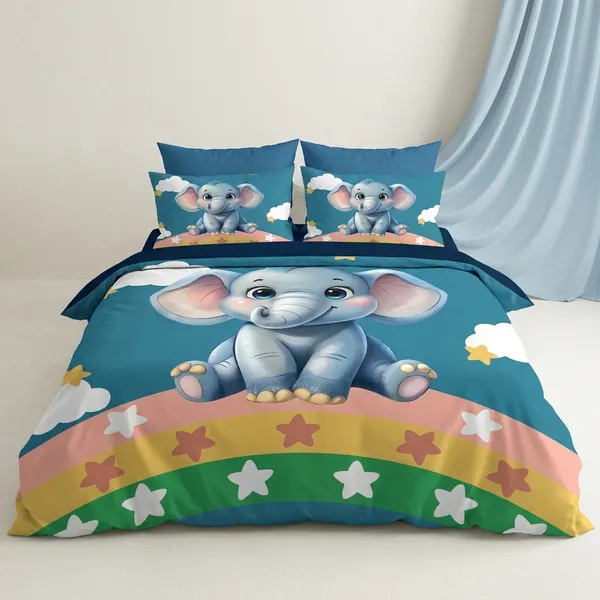 7D_Digital_Print_Glace_Cotton_Double_Bed_King_Size_With_Flat_Double_Bedsheet_&_2_Pillow_Covers_|_Soft_Lightweight_All_Season_Bedding_Set__90X100