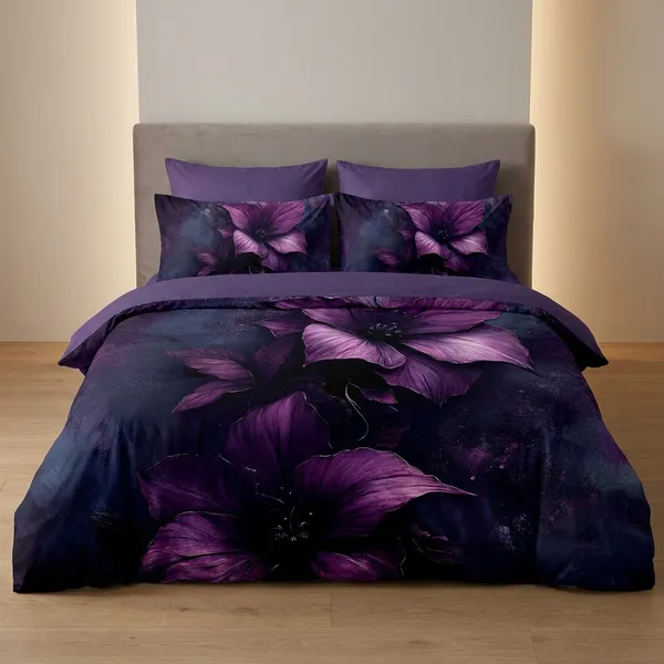 7D_Digital_Print_Glace_Cotton_Double_Bed_King_Size_With_Flat_Double_Bedsheet_&_2_Pillow_Covers_|_Soft_Lightweight_All_Season_Bedding_Set__90X100