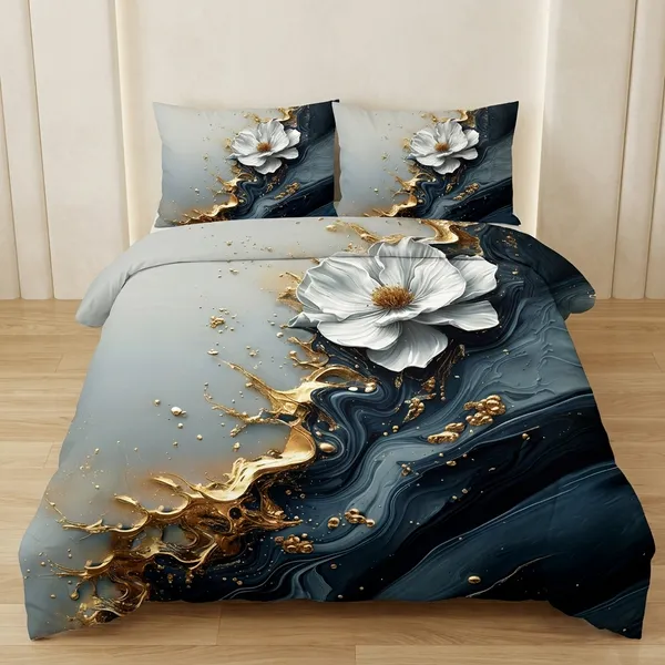 7D_Digital_Print_Glace_Cotton_Double_Bed_King_Size_With_Flat_Double_Bedsheet_&_2_Pillow_Covers_|_Soft_Lightweight_All_Season_Bedding_Set__90X100