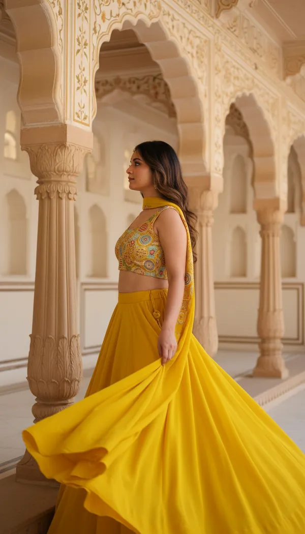 Yellow_Fox_Georgette_Embroidered_Fully_Flared_Lehenga_Choli_For_Women