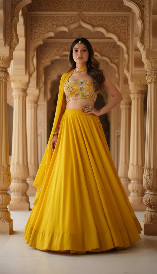 Yellow_Fox_Georgette_Embroidered_Fully_Flared_Lehenga_Choli_For_Women