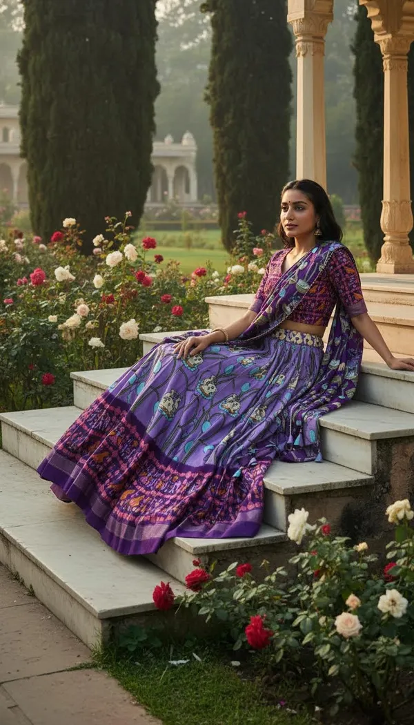 Lavender_Dola_Silk_Patola_Foil_Print_A-Line_Lehenga_Choli_For_Women