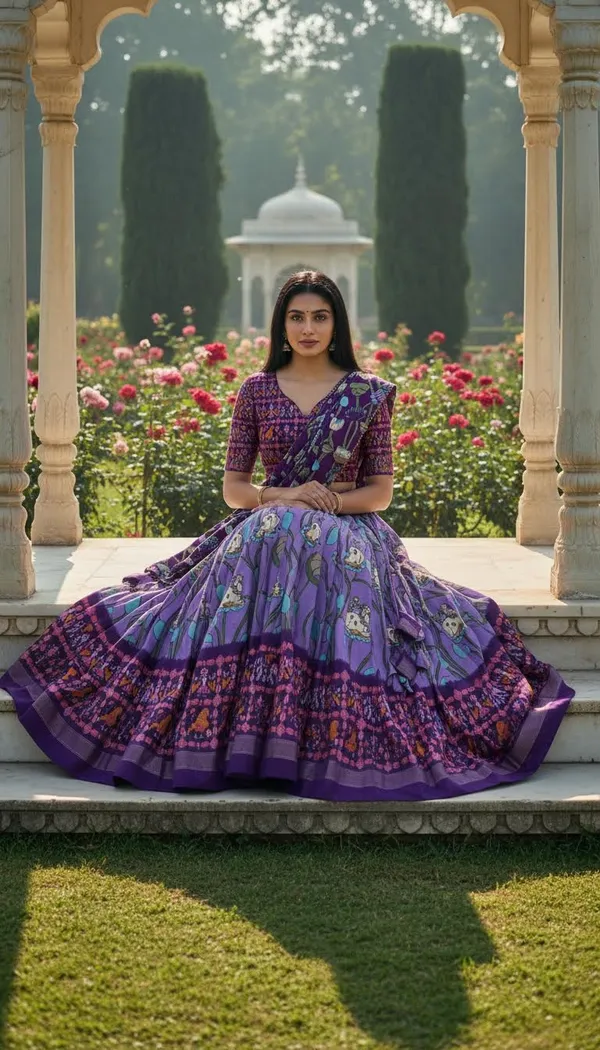Lavender_Dola_Silk_Patola_Foil_Print_A-Line_Lehenga_Choli_For_Women