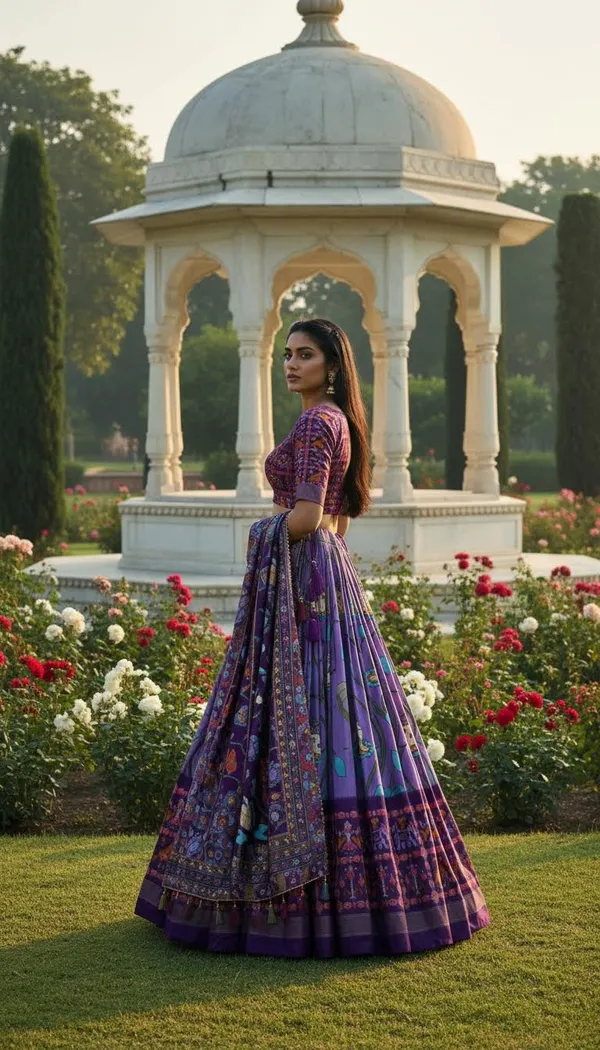 Lavender_Dola_Silk_Patola_Foil_Print_A-Line_Lehenga_Choli_For_Women