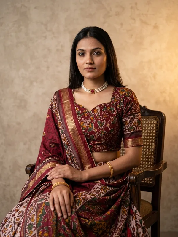 Maroon_Dola_Silk_Patola_Foil_Print_Lehenga_Choli_For_Women