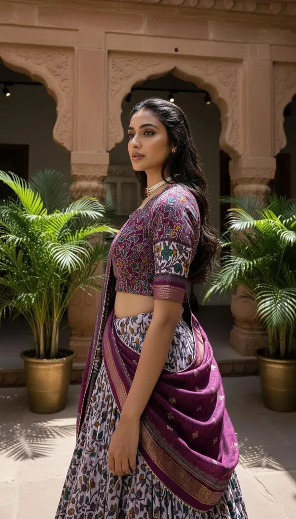 Purple_Dola_Silk_Patola_Foil_Print_Lehenga_Choli_For_Women