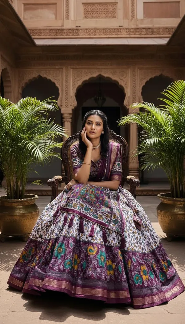 Purple_Dola_Silk_Patola_Foil_Print_Lehenga_Choli_For_Women