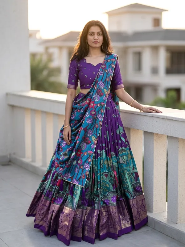 Purple_Dola_Silk_Patola_Foil_Print_Lehenga_Choli_For_Women