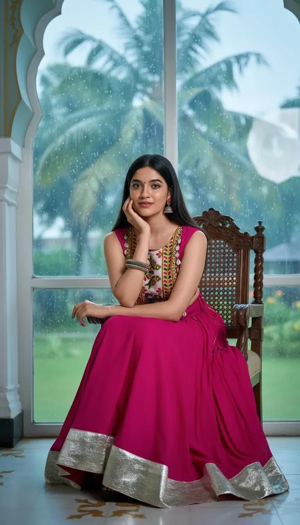 Pink_Rayon_Gamthi_Work_Lehenga_Choli_For_Women