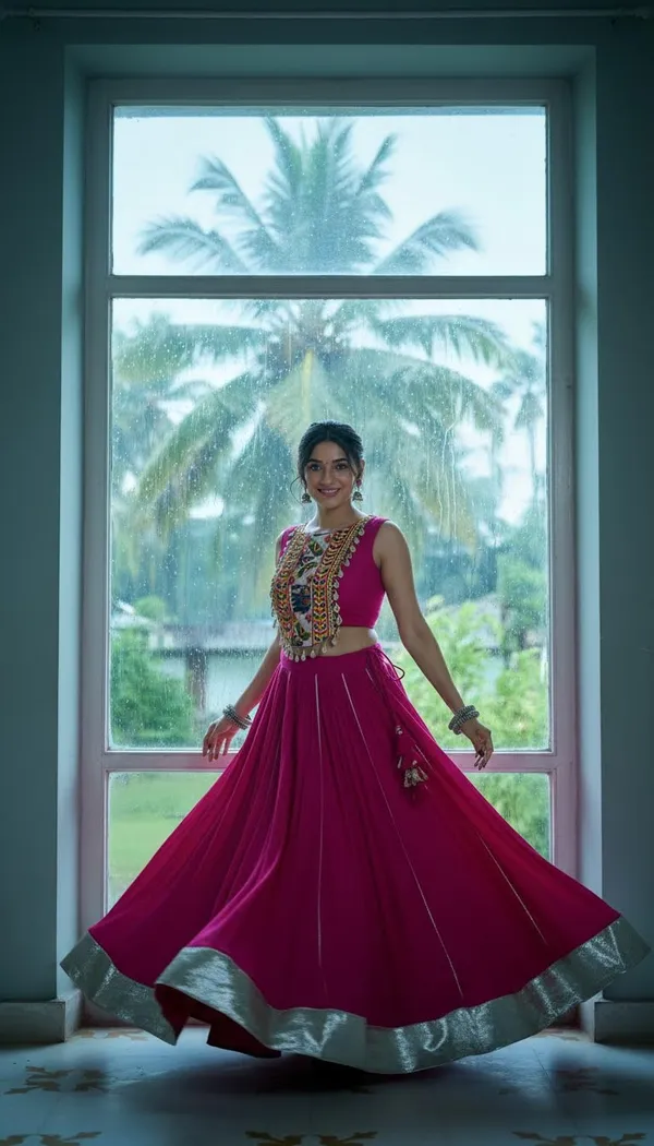 Pink_Rayon_Gamthi_Work_Lehenga_Choli_For_Women