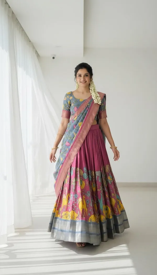 Pink_Dola_Silk_Patola_Print_Foil_Work_Lehenga_Choli_For_Women