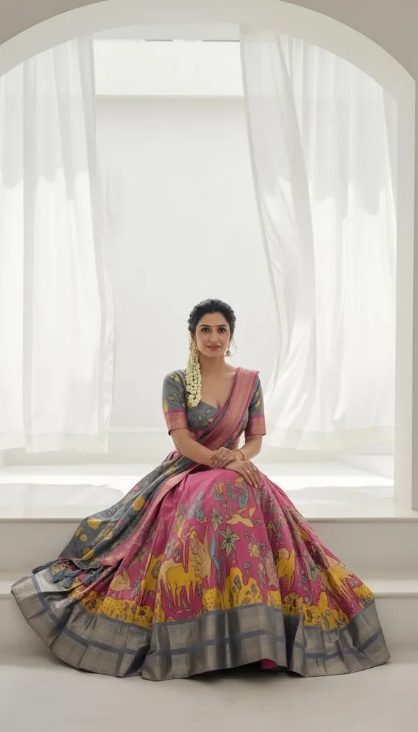 Pink_Dola_Silk_Patola_Print_Foil_Work_Lehenga_Choli_For_Women