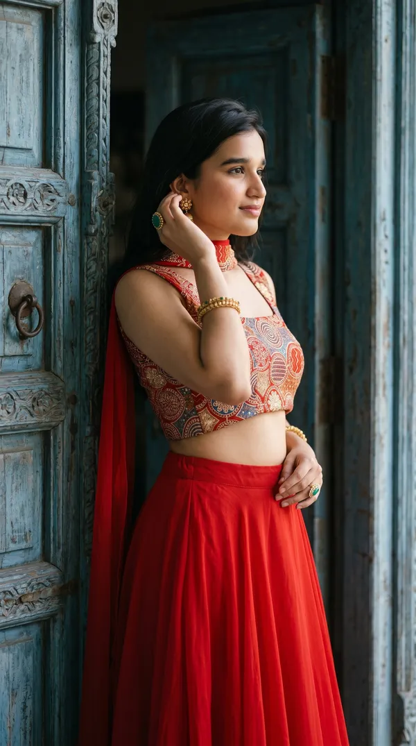 Red_Fox_Georgette_Embroidered_Flared_Lehenga_Choli_For_Women