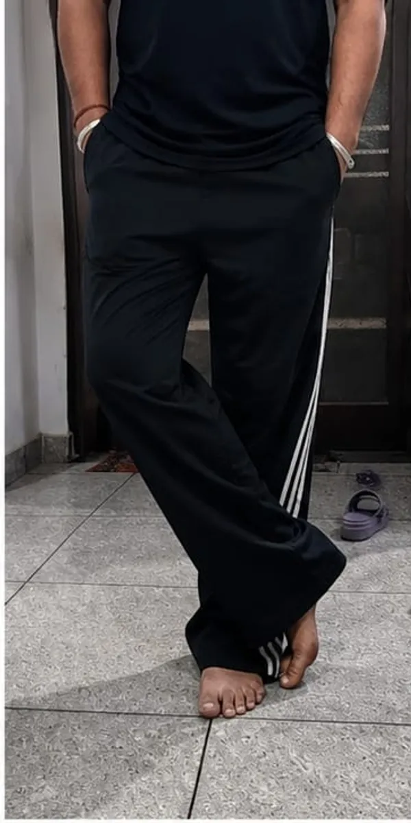 Blue_Nylon_Stretch_Lower_For_Men