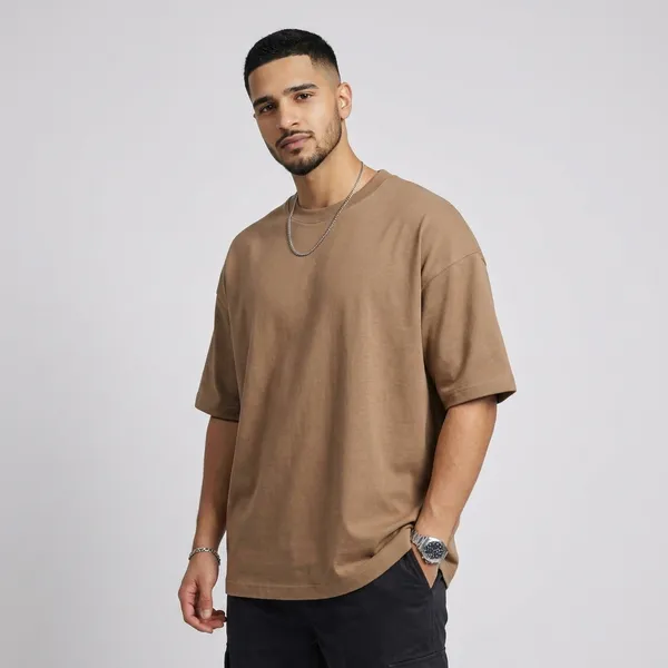 Brown_Cotton_T_Shirt_For_Men