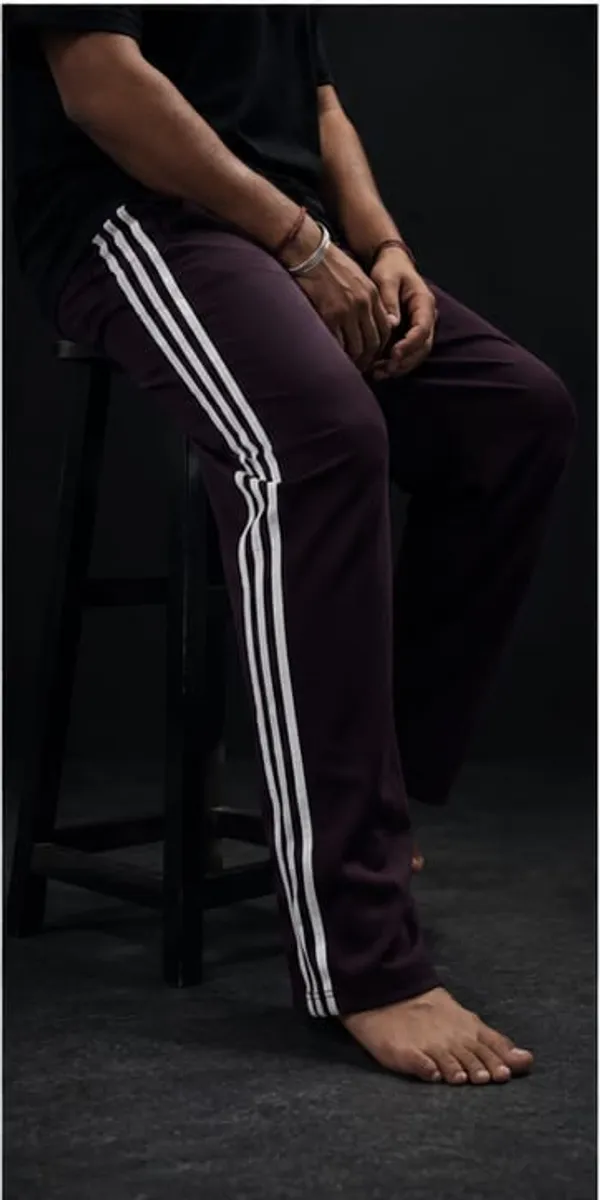 Wine_Nylon_Stretch_Lower_For_Men