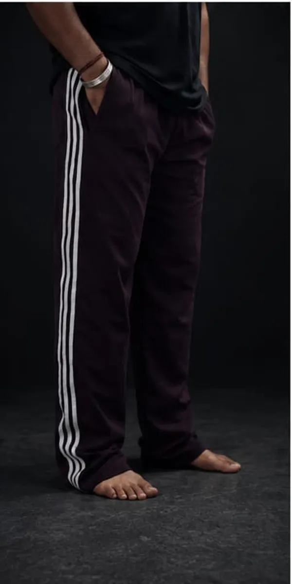 Wine_Nylon_Stretch_Lower_For_Men