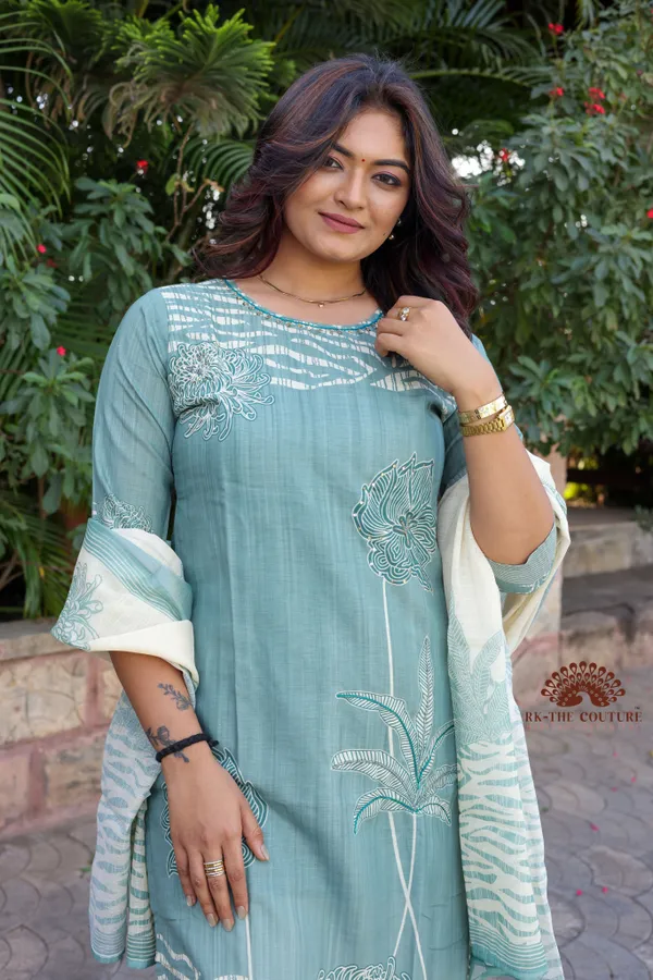Pastel_Blue_Embroidered_Kurta_Set_With_Dupatta_Women_Ethnic_Wear