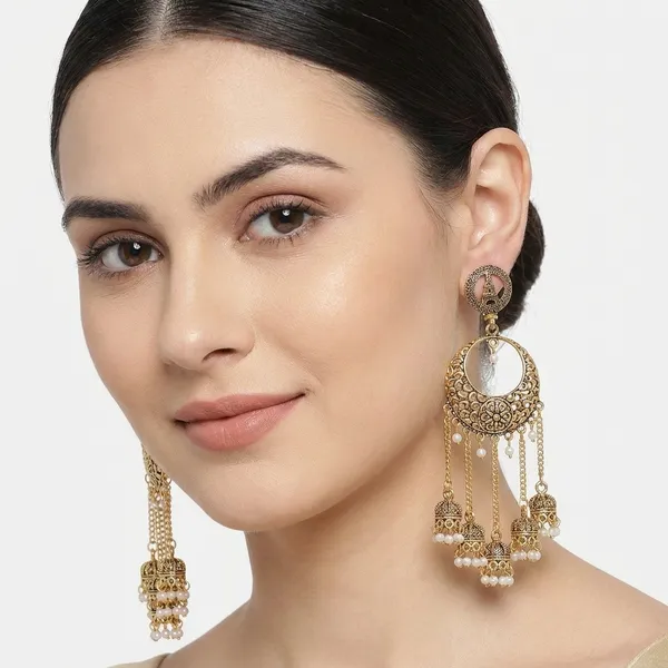 Antique_Goldtoned_Chandbali_Earrings_With_Pearl_Jhumkas