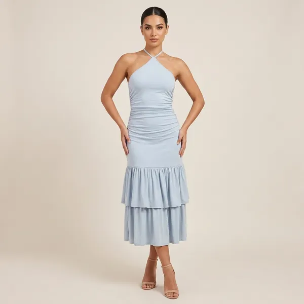 Grey_Zurich_Micro_Premium_Western_Dress_For_Women